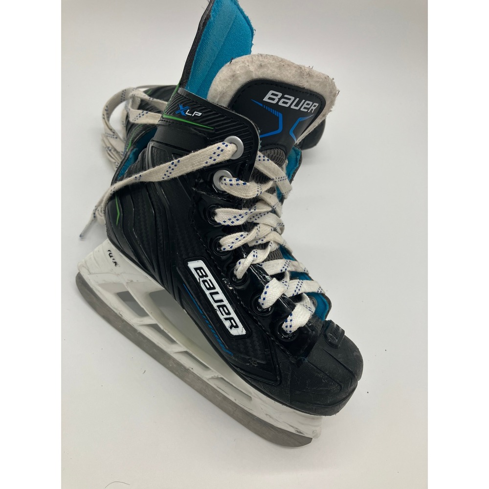Bauer Hockey Skates Black White Little Kids Size 13 Ice Hockey Skates